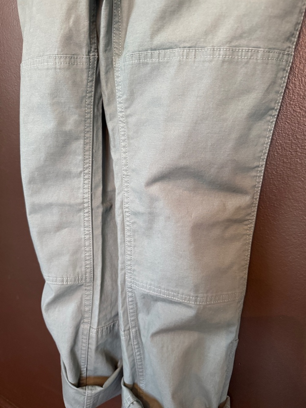 Blue Mountain Teal Green Cotton Overalls - Picture 5 of 9